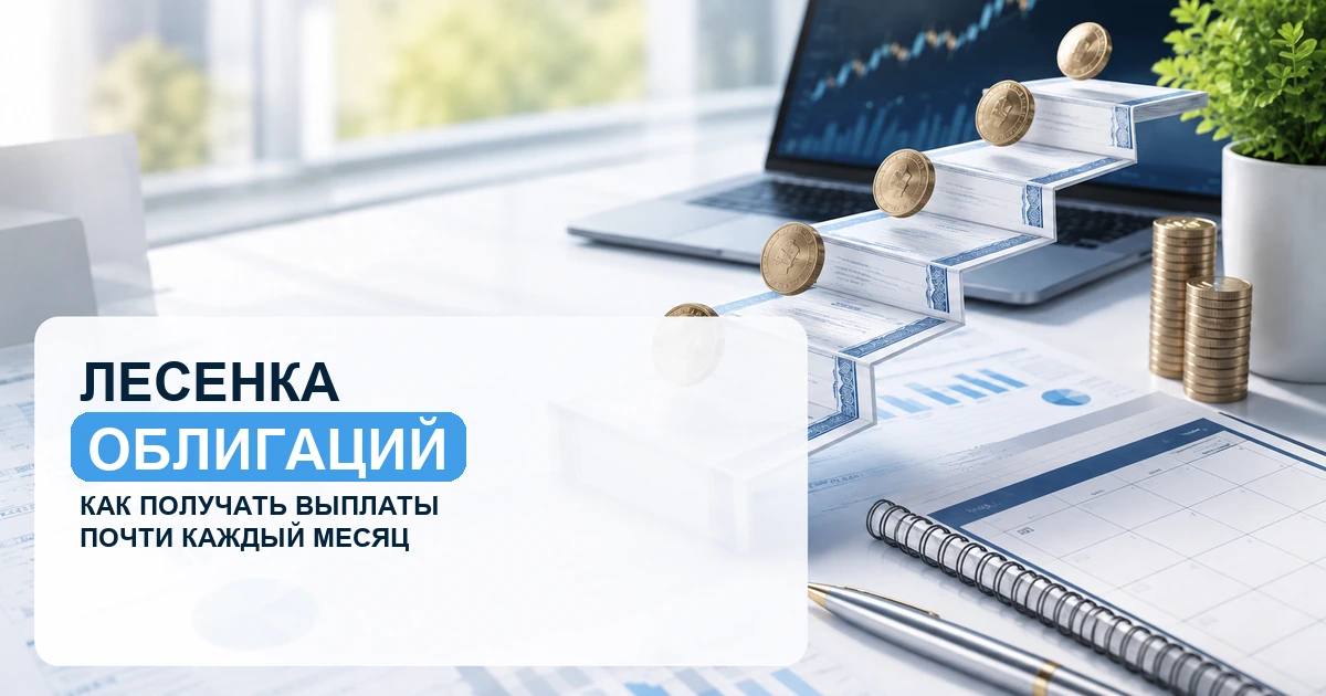 Лесенка из облигаций с последовательными купонными выплатами